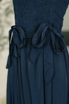 The Playful Statement Dress- Navy