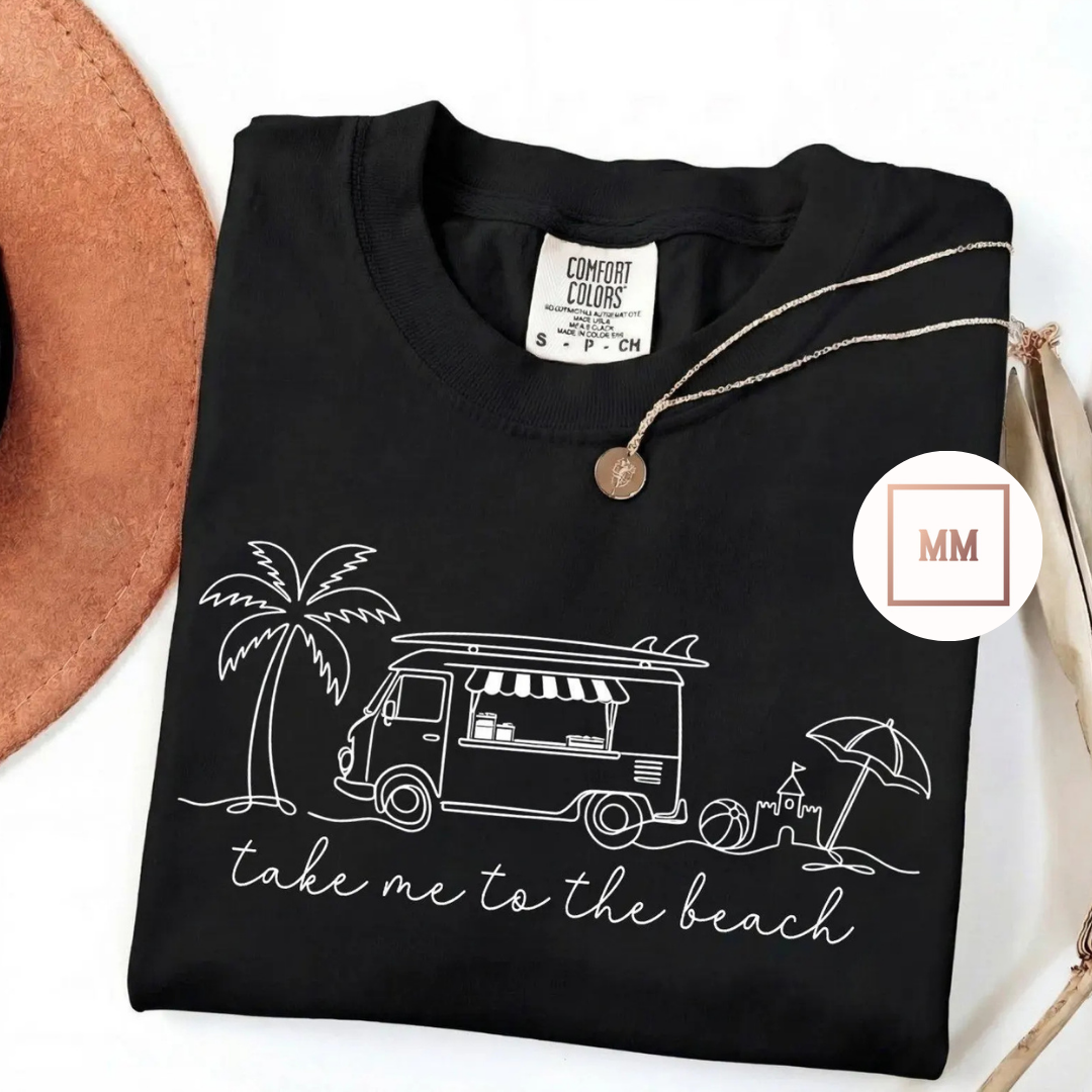 Take Me To The Beach Tee