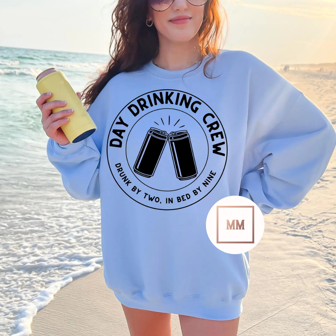 Day Drinking Crew Sweatshirt