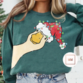 Cozy Christmas Goose Sweatshirt
