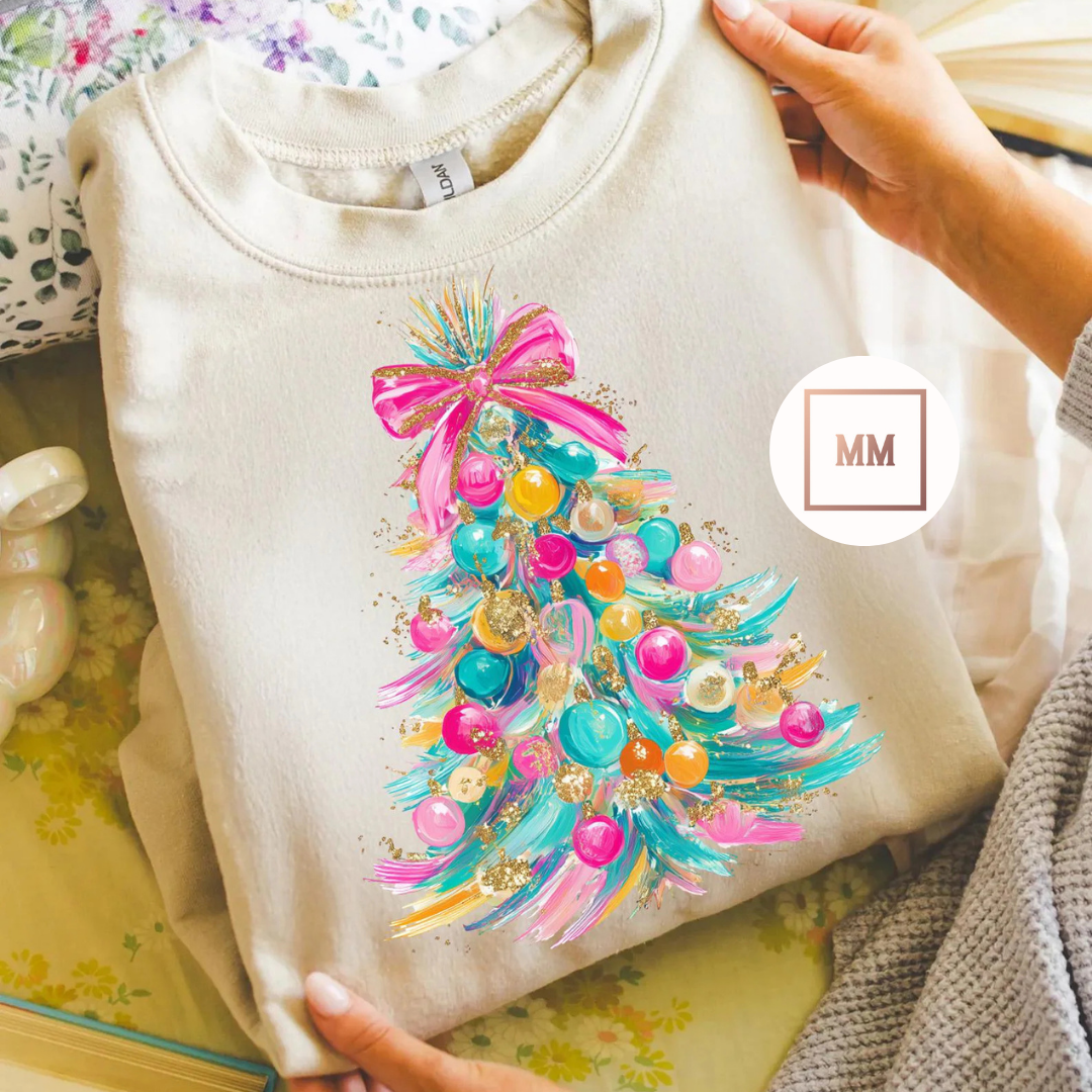 Candy Pop Christmas Tree Tee