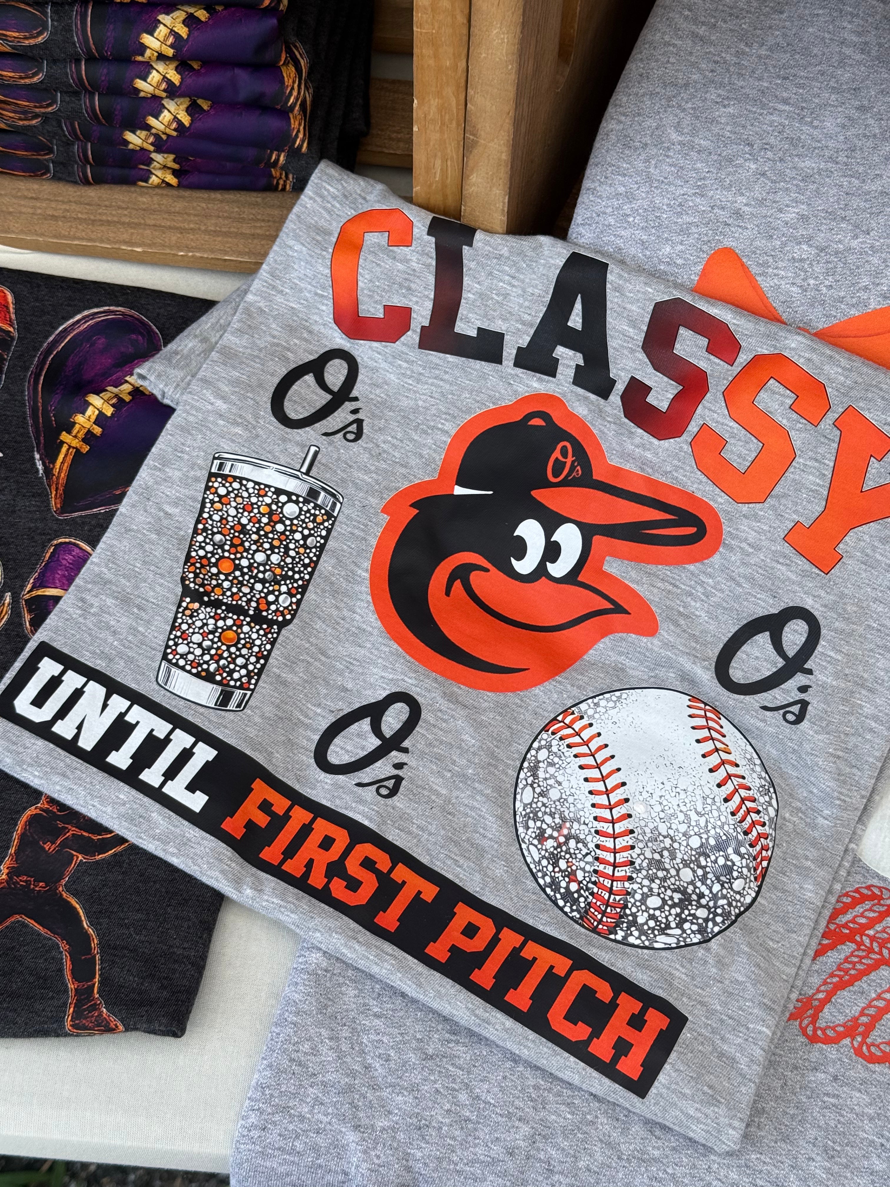 Classy Until First Pitch Tee