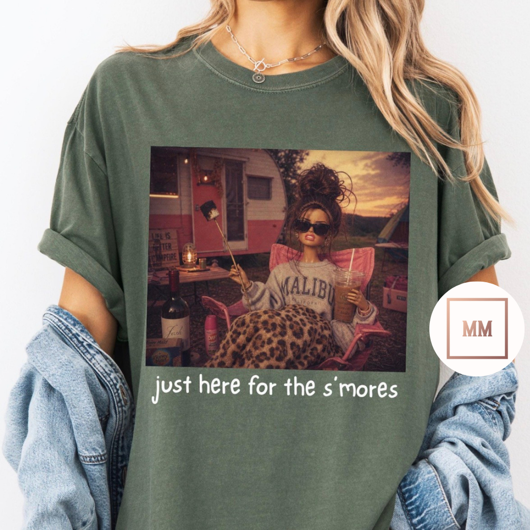 Just Here for the S'mores Tee
