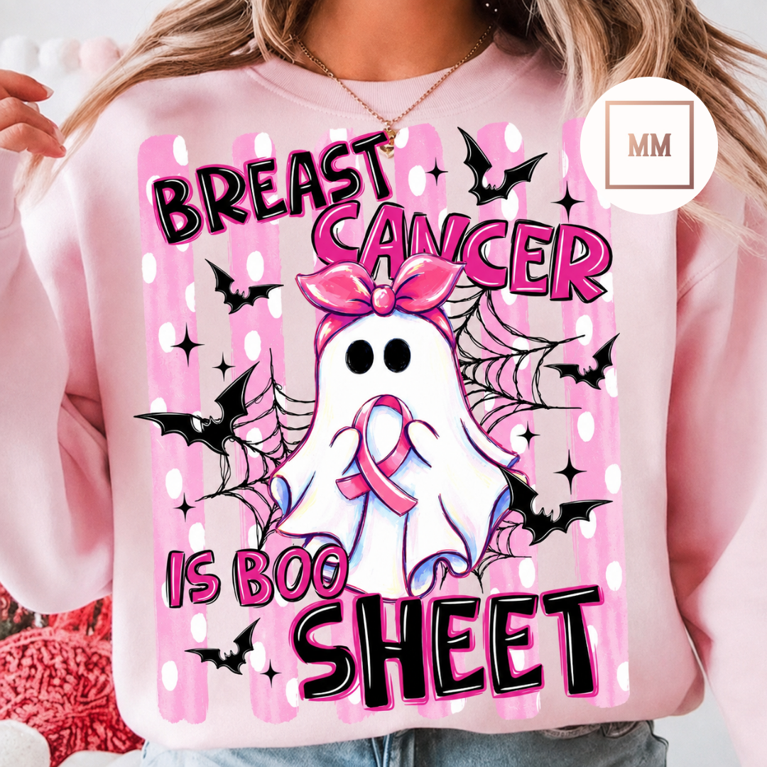 Breast Cancer is Boo Sheet Sweatshirt