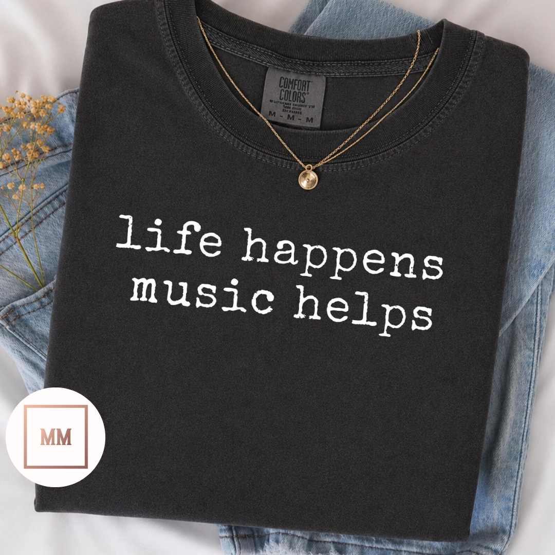 Music Helps Tee