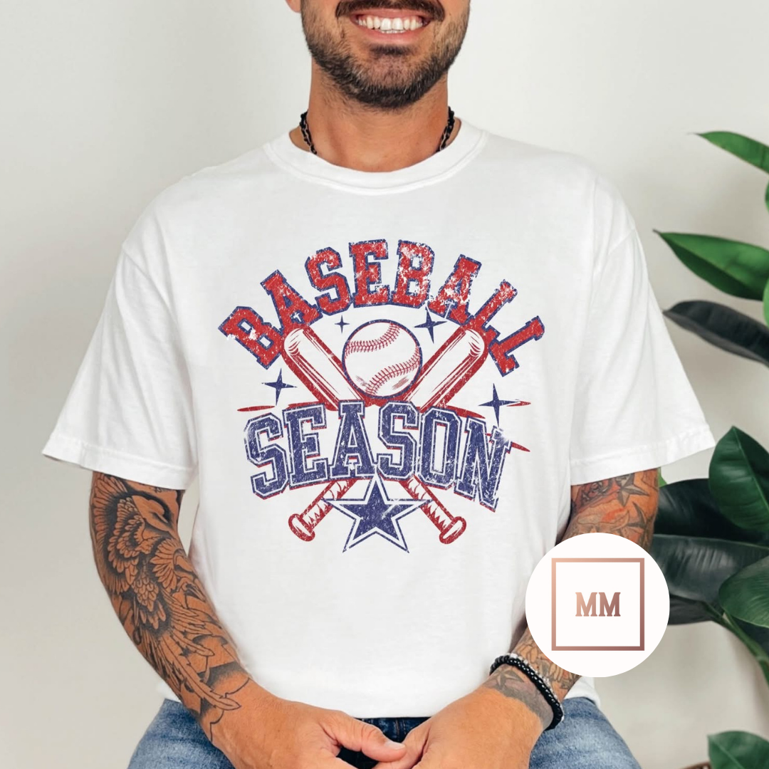 Baseball Season Tee
