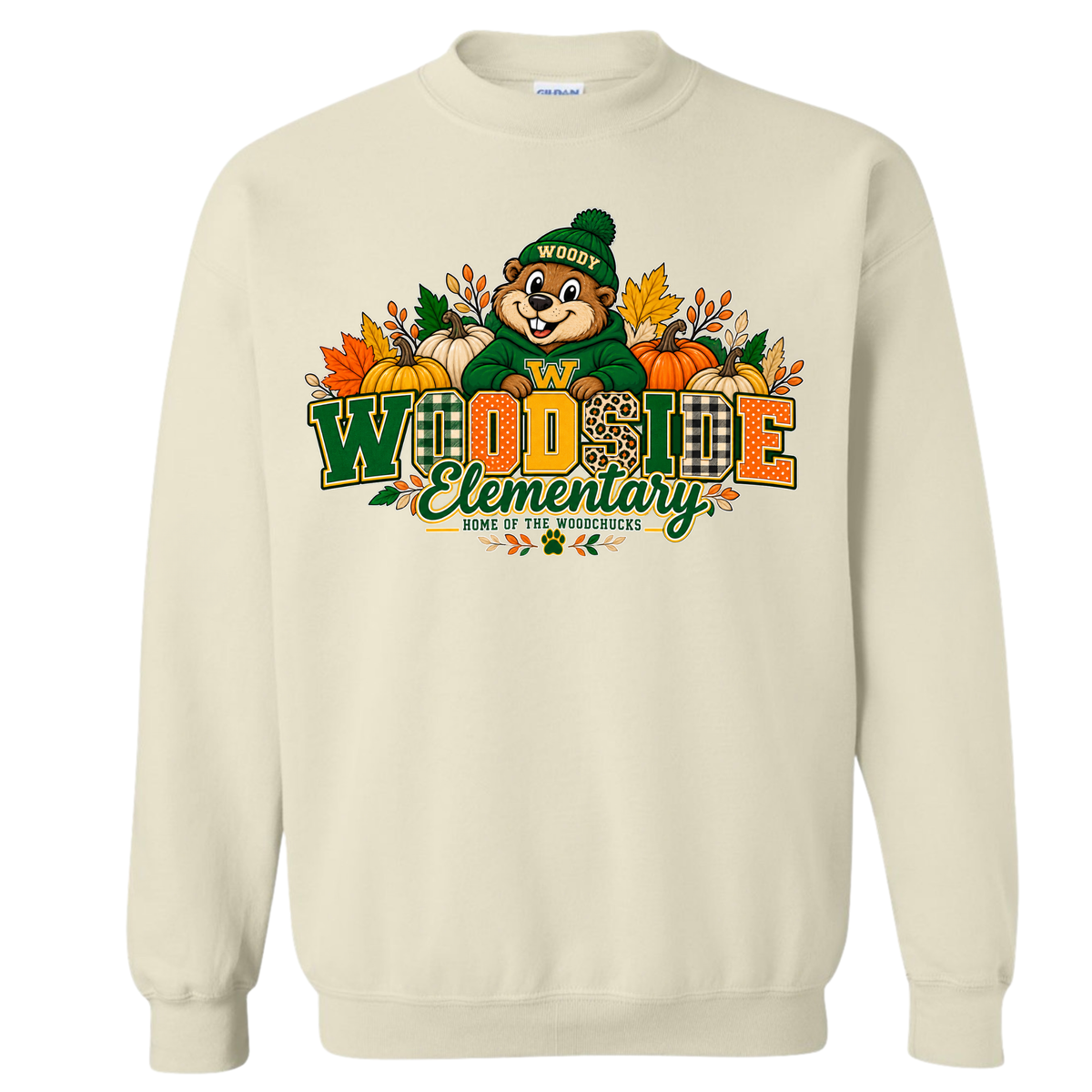 Woodside Elementary Fall Sweatshirt