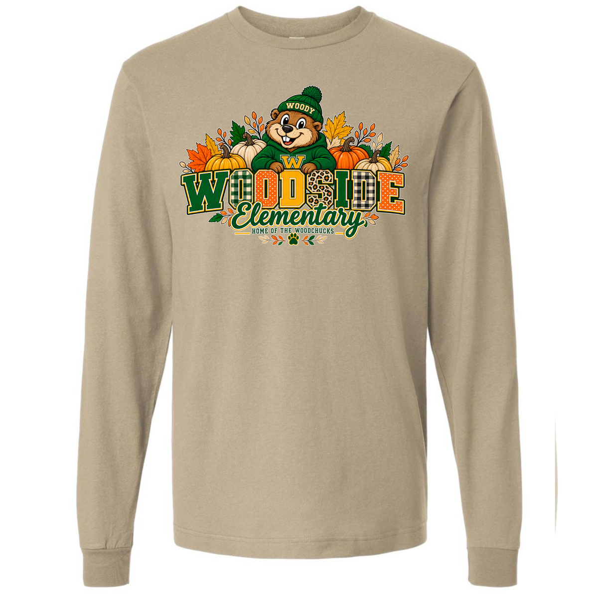 Woodside Elementary Fall Long Sleeve