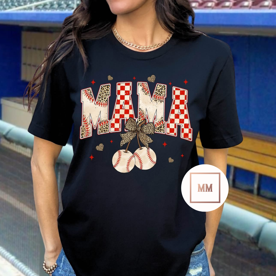 Baseball Mama Tee
