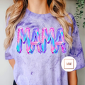 Watercolor Mama Tee