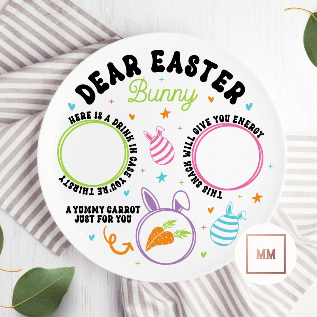Dear Easter Bunny- Black