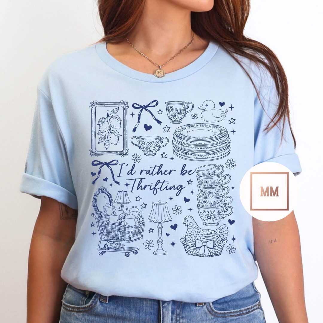 Rather Be Thrifting Tee