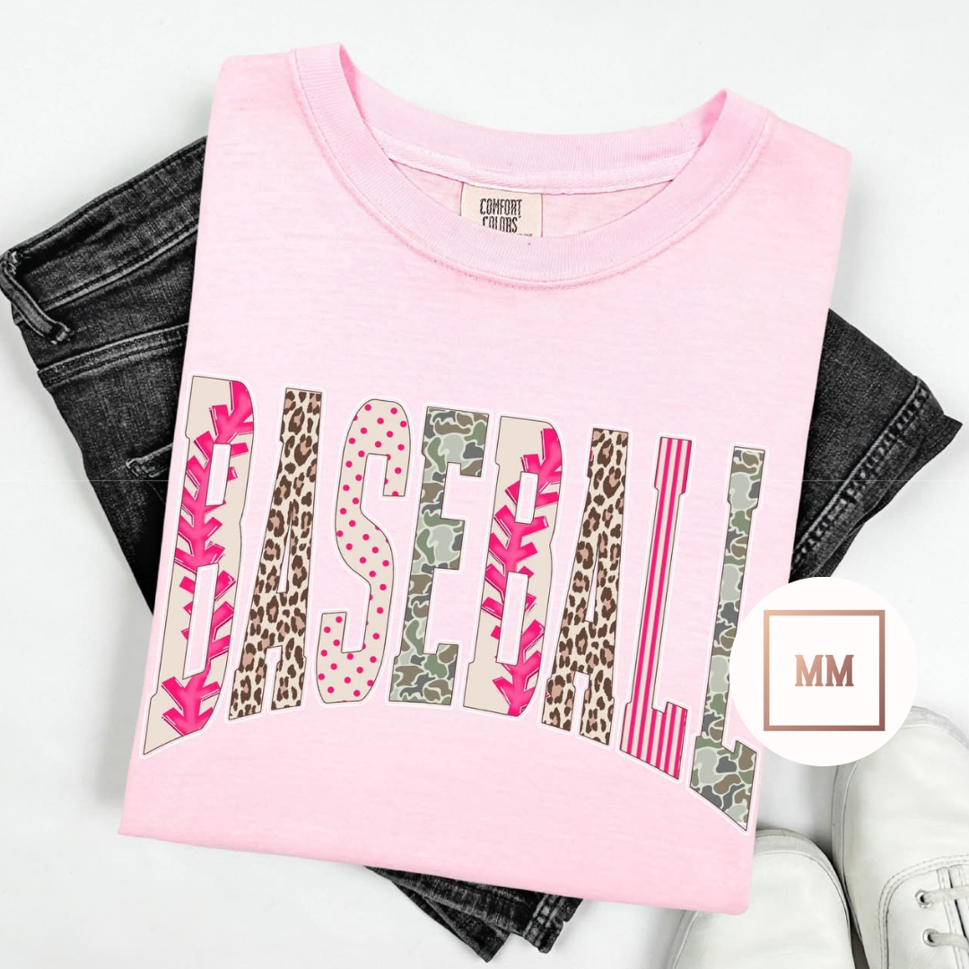 Girly Baseball Tee