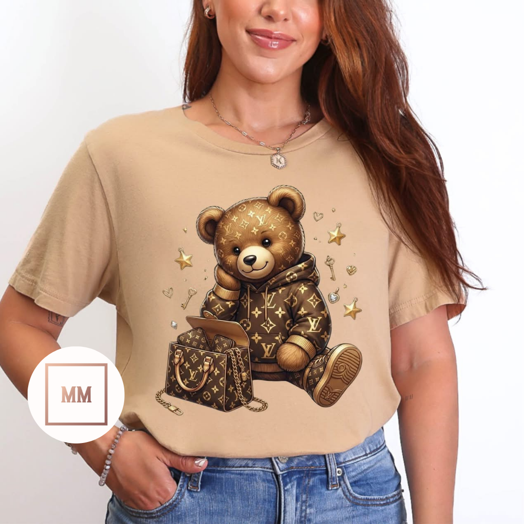 Boujee Teddy Bear Tee