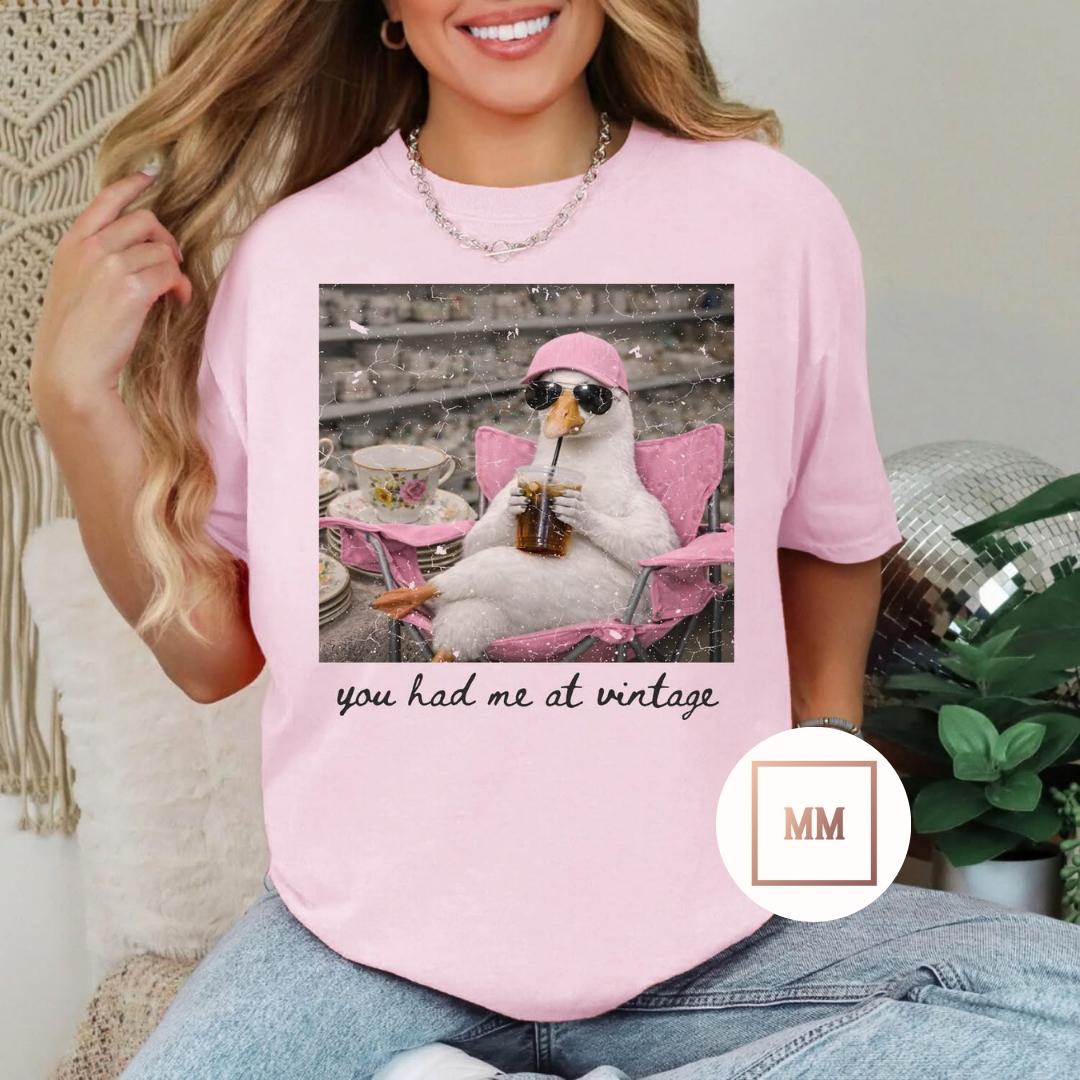 You Had Me At Vintage Tee