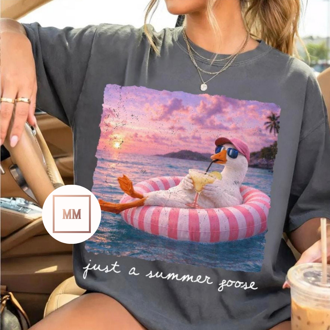 Just A Summer Goose Tee