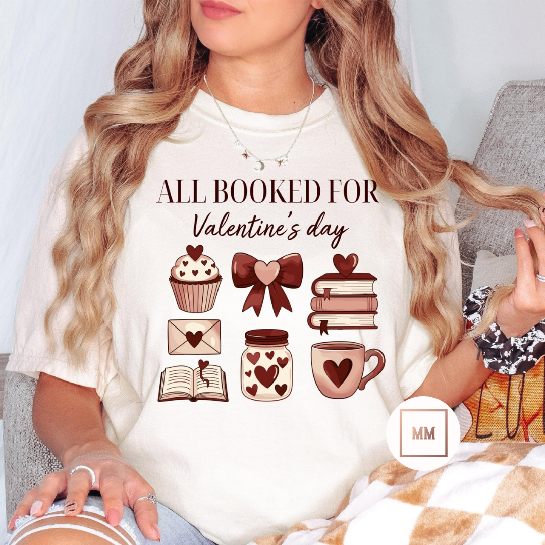 All Booked Tee