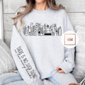 No Such Thing As Too Many Books Sweatshirt