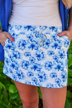 Watercolor Blossom Everyday Skort