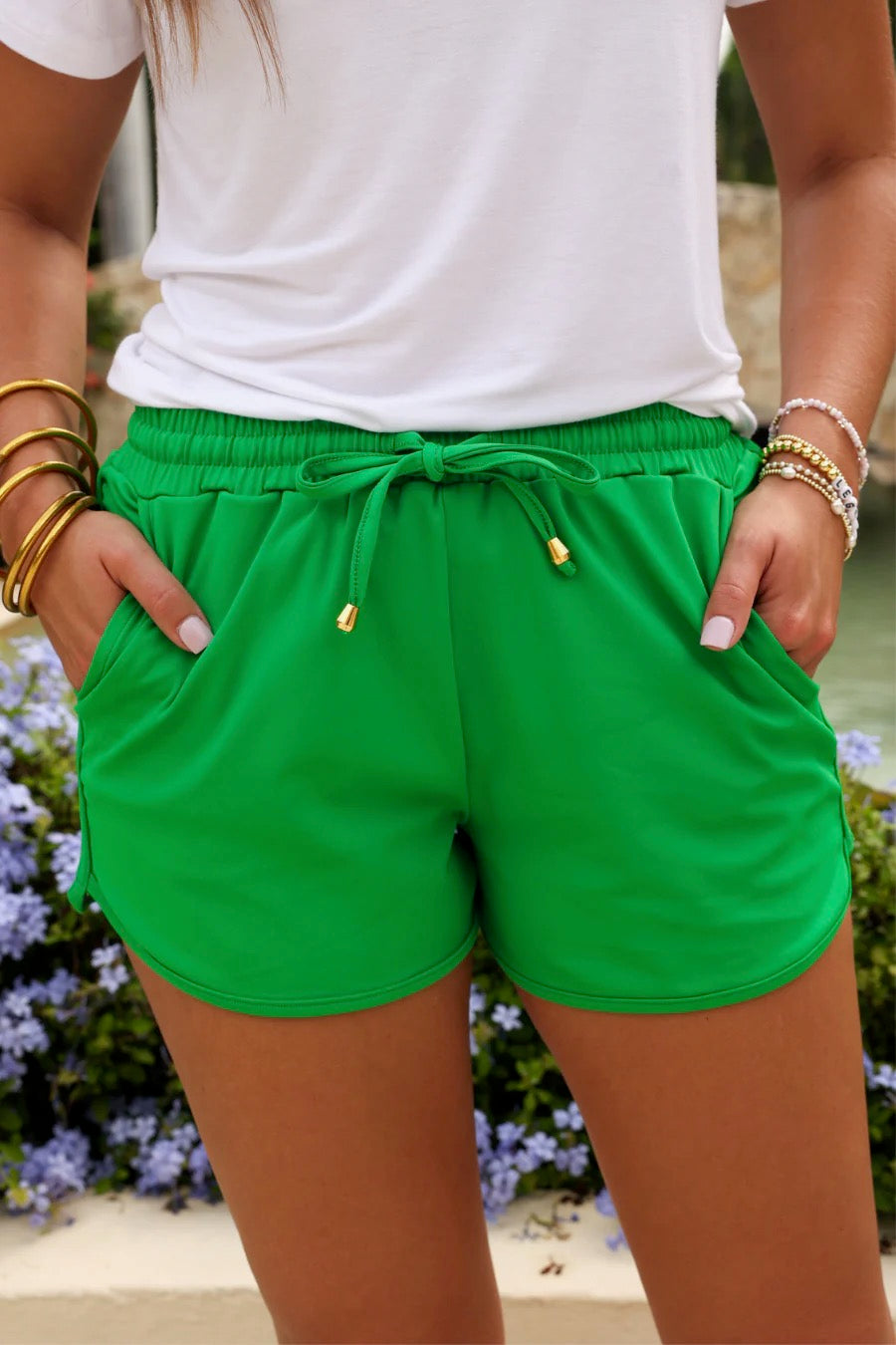 Kelly Green Everyday Shorts
