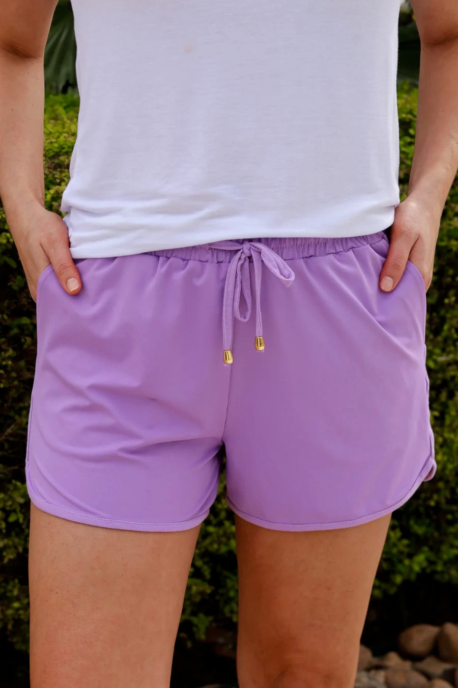 Lavender Everyday Shorts