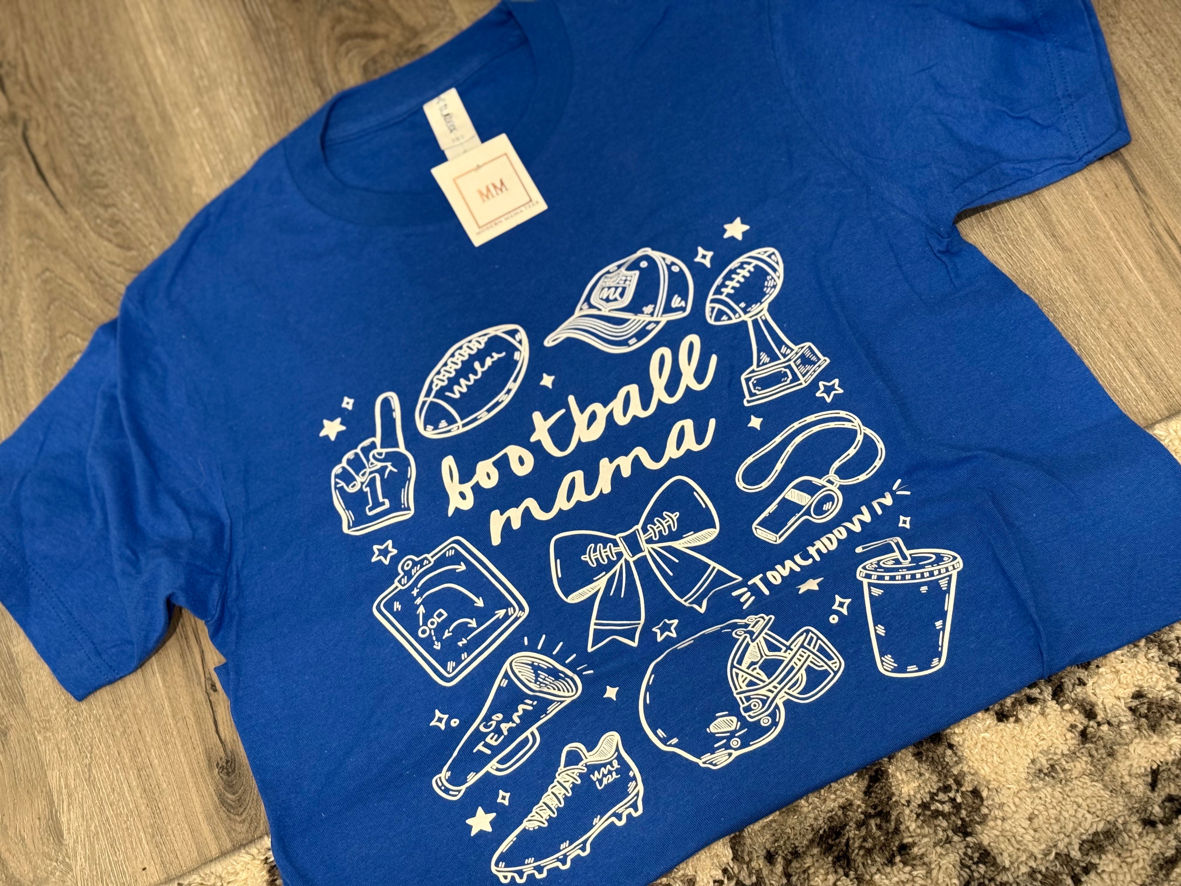 S, XL & 2XL Football Mama Tee