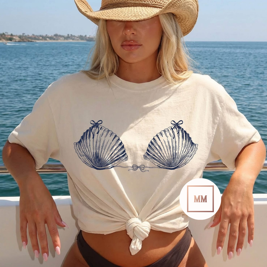 Shell Bikini Tee