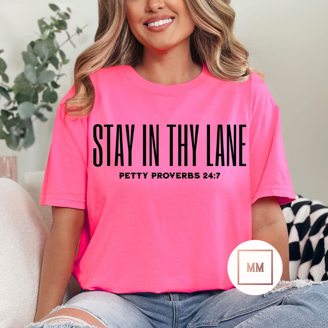 Pretty Proverbs Tee