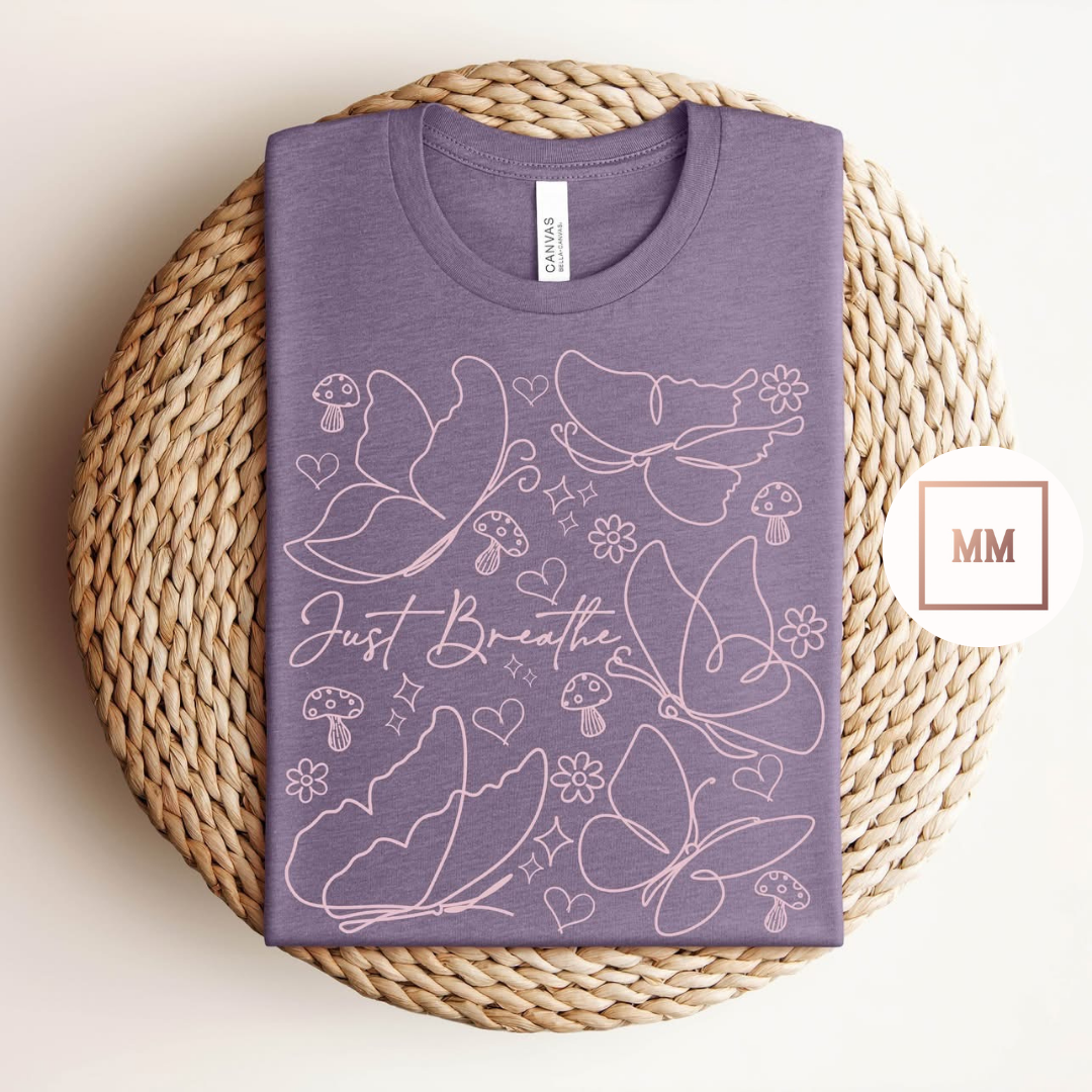 Just Breathe Tee