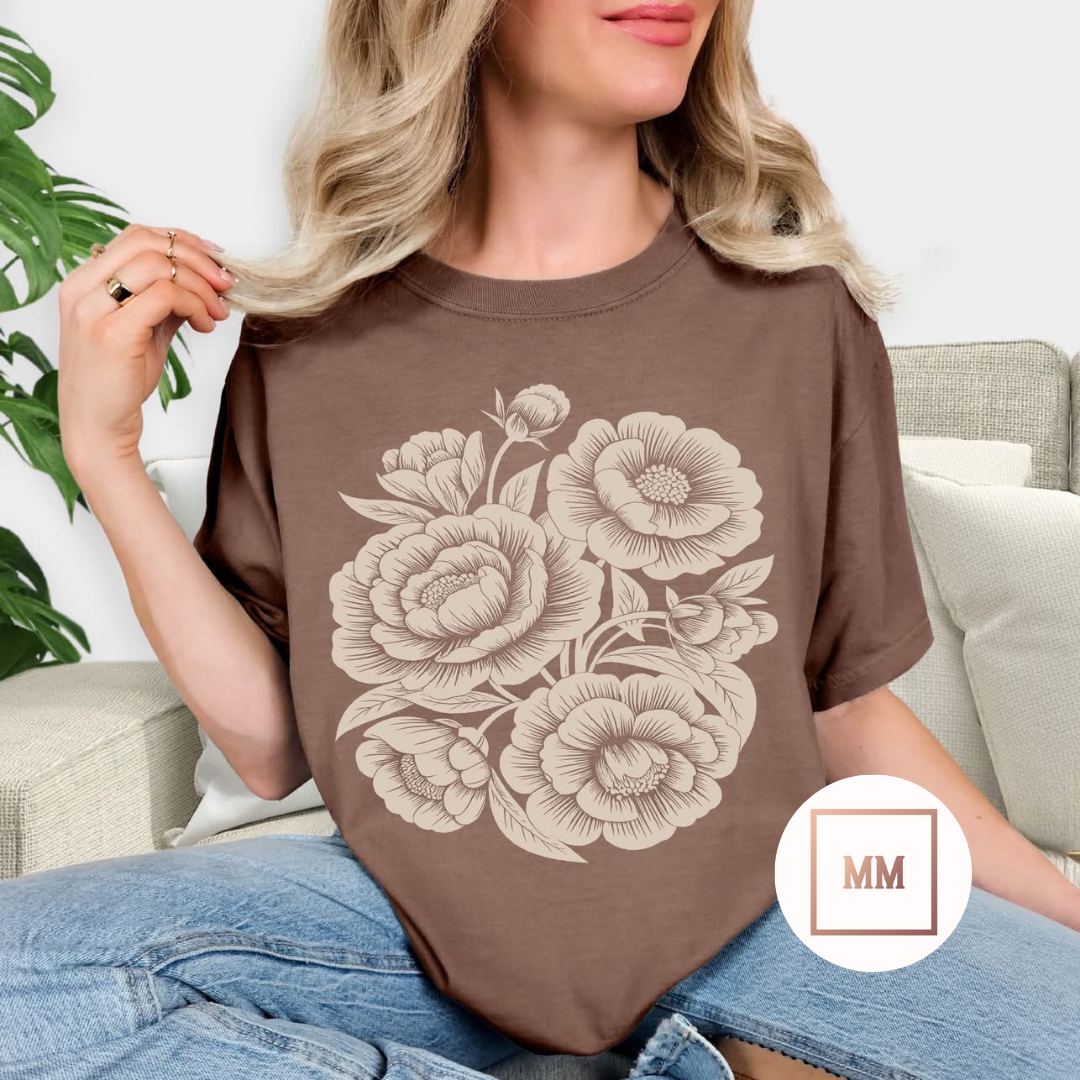 Wildflower Sketch Tee