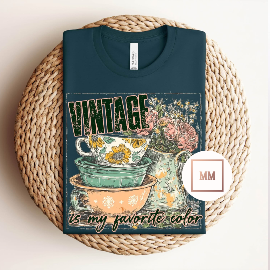 Vintage is My Favorite Color Tee