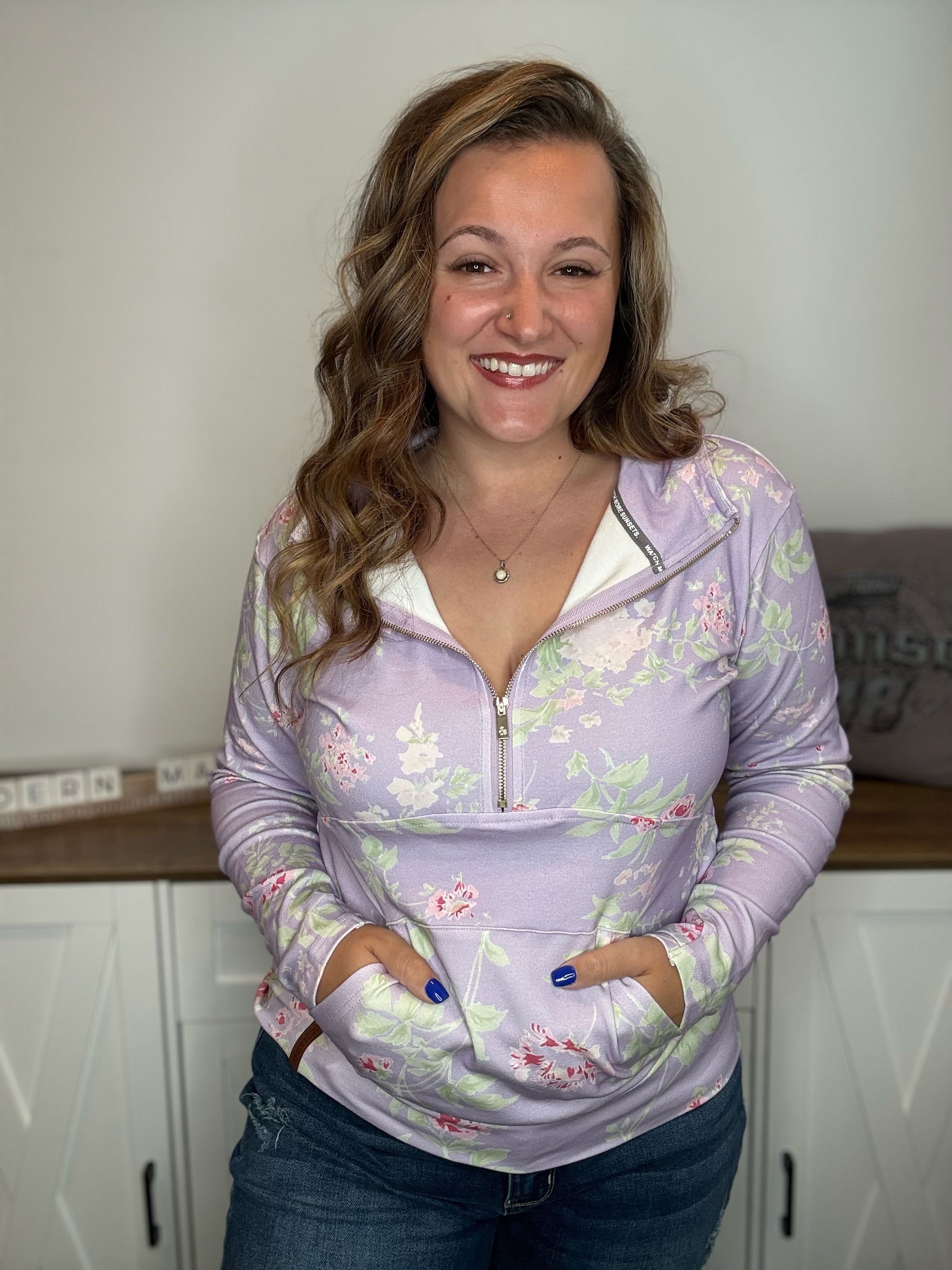 Nights Like These Ampersand HalfZip Sweatshirt