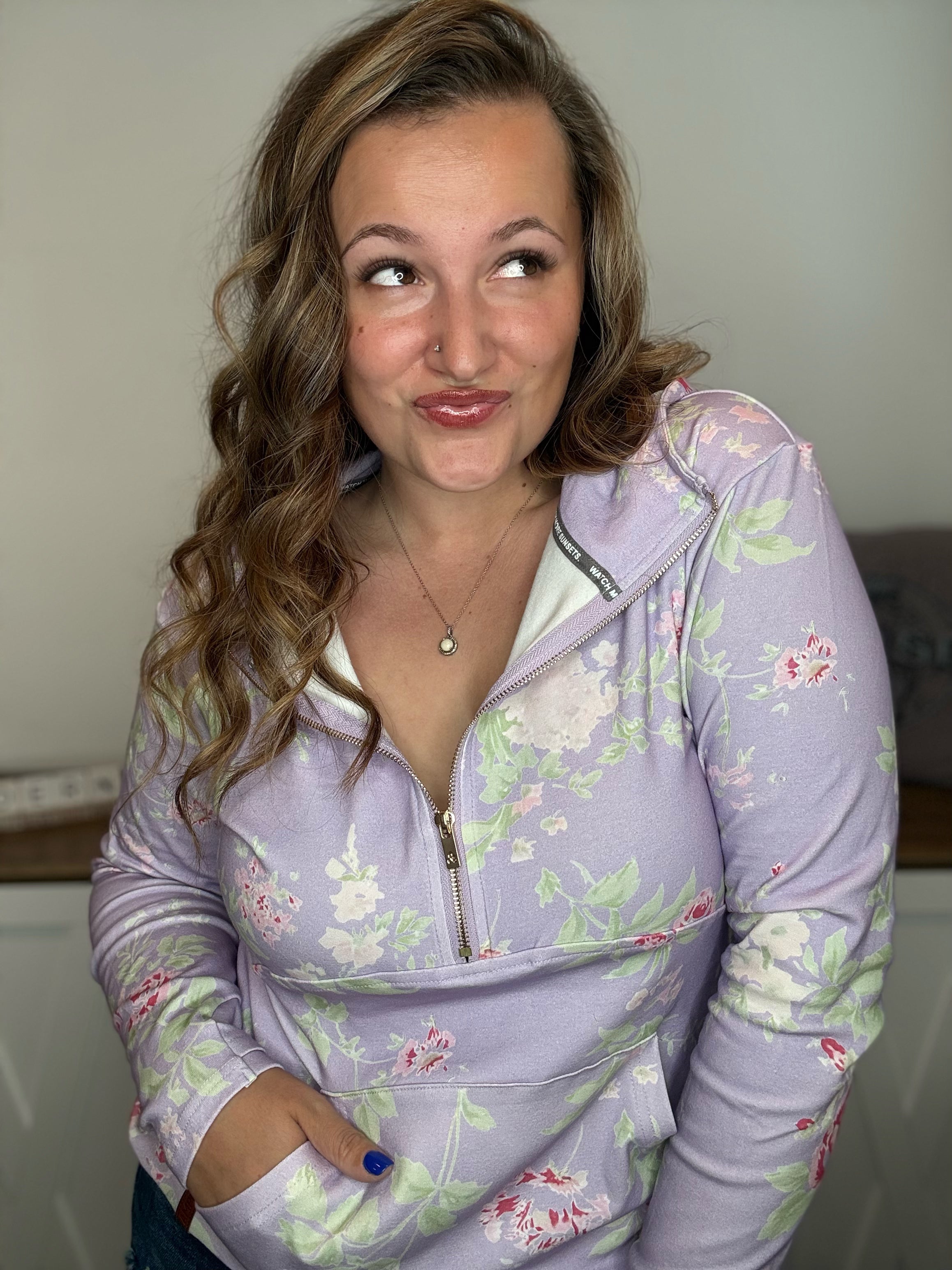 Nights Like These Ampersand HalfZip Sweatshirt