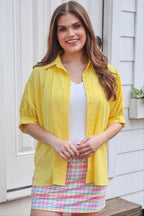 Spring Social Plaid Skort