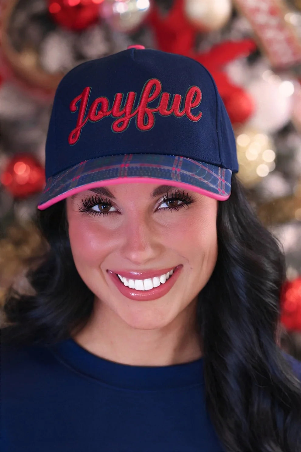 Joyful Plaid Hat