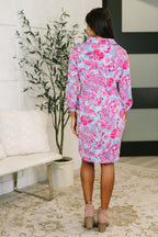 The Effortlessly Iconic Dress- Pink Paisley