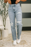 The Midtown Muse Straight Leg Judy Blue Jeans