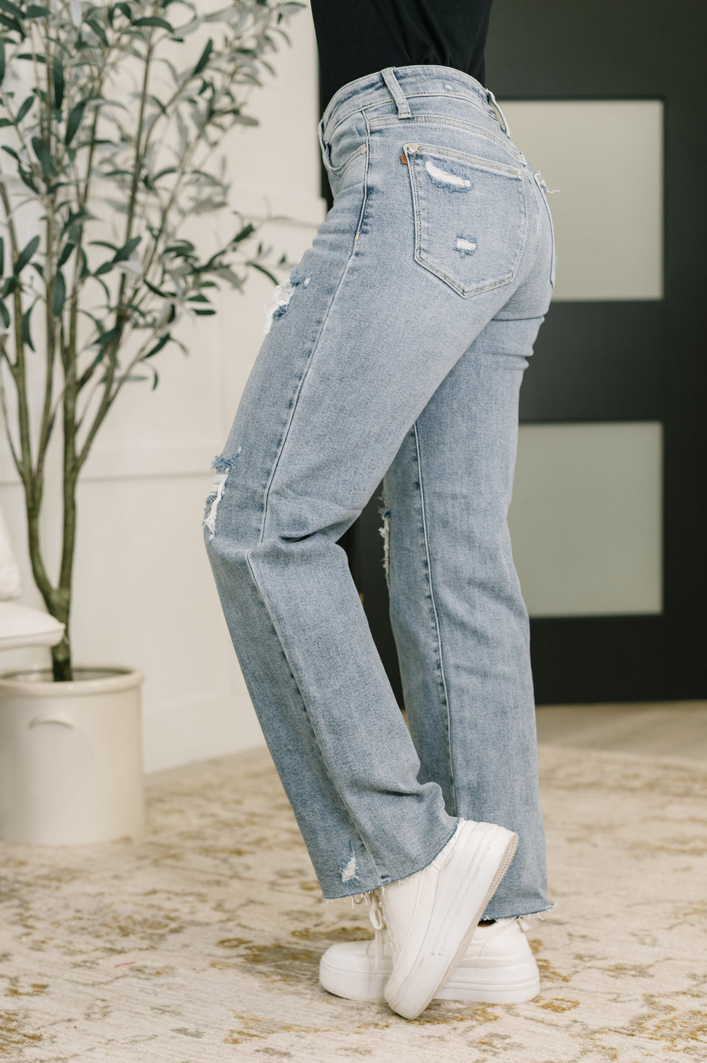 The Midtown Muse Straight Leg Judy Blue Jeans