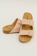 The Blush All-Day Buckle Slides