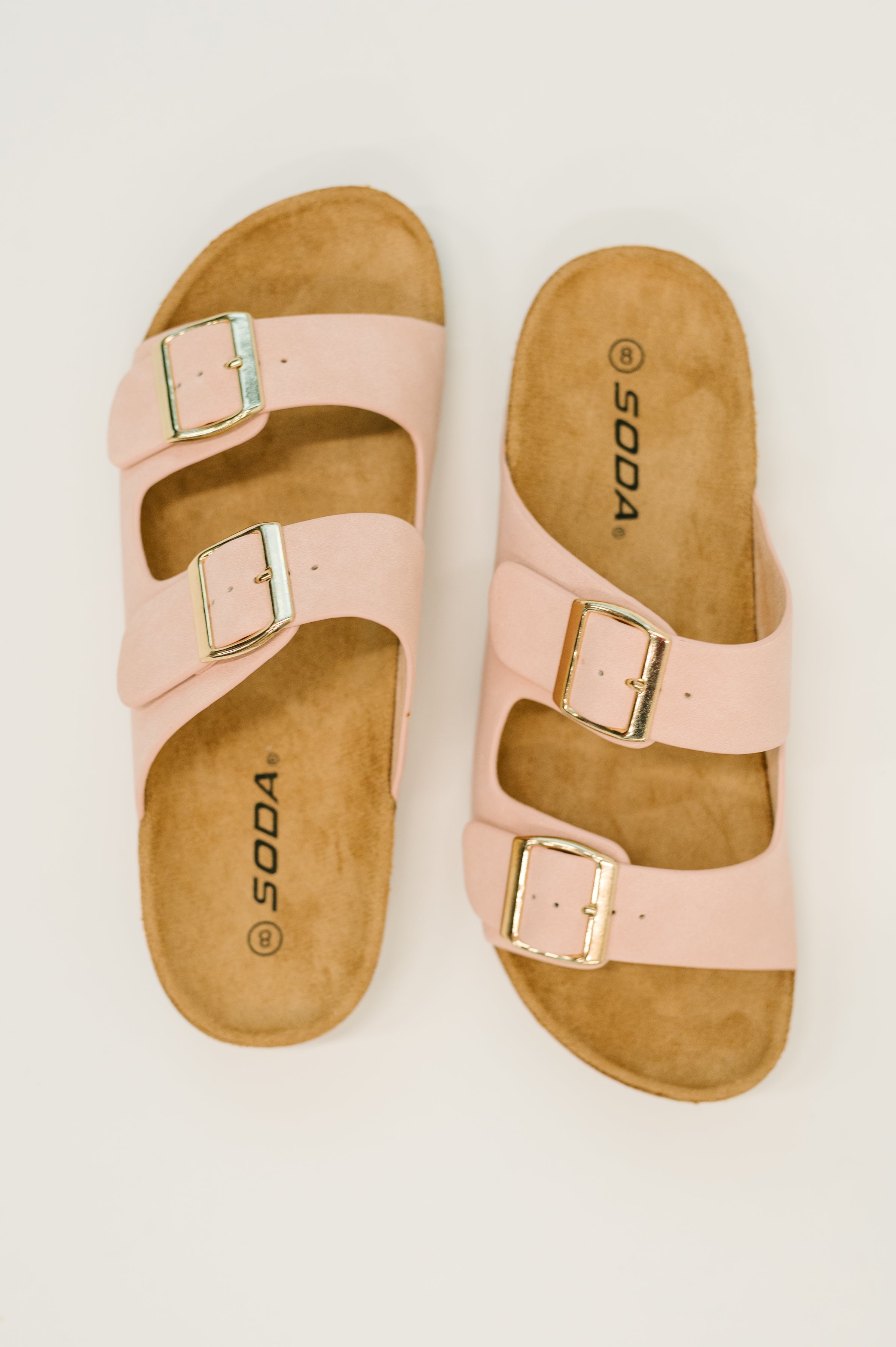 The Blush All-Day Buckle Slides
