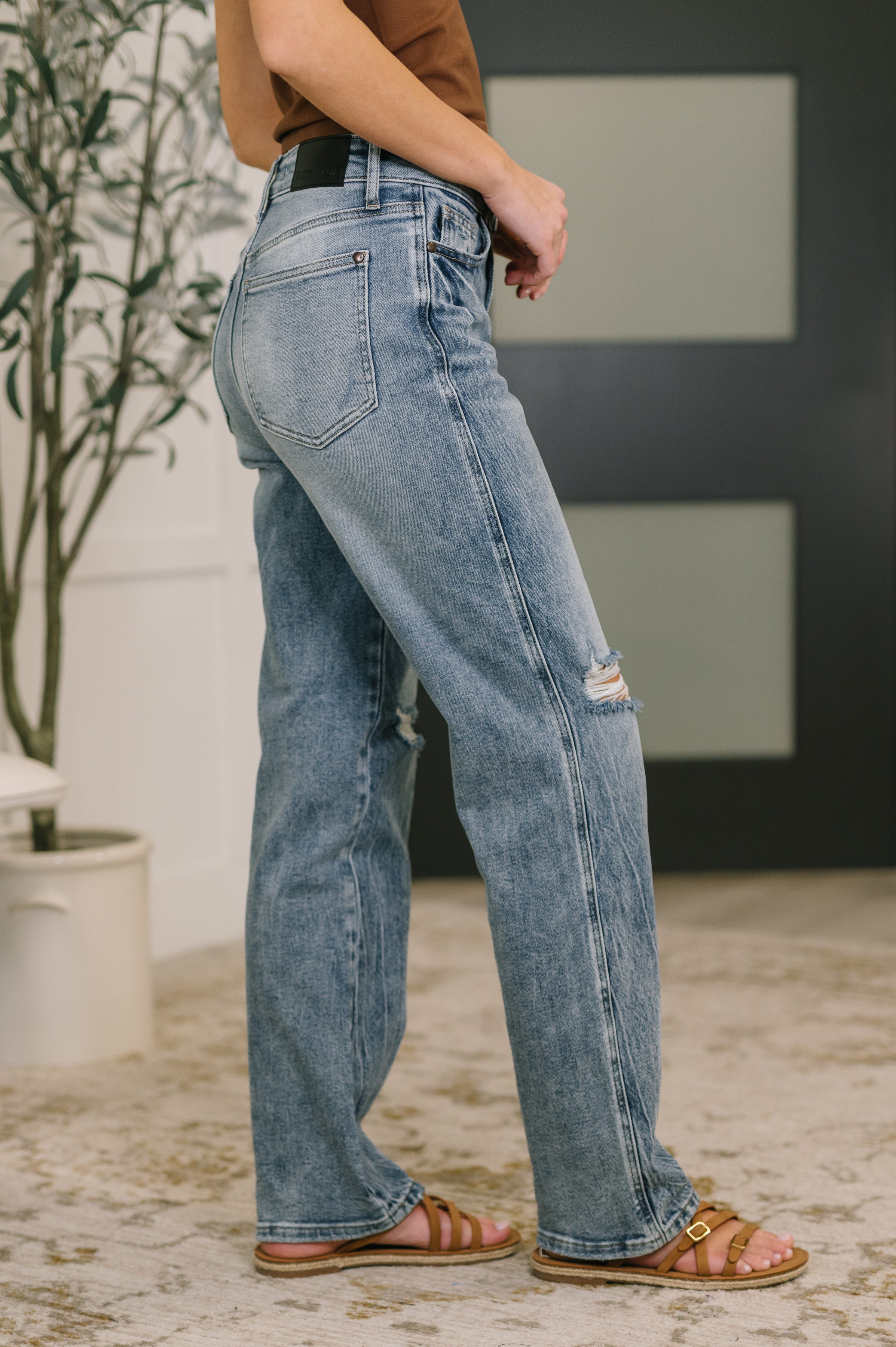 The Flawless Fit Slim Straight Judy Blue Jeans