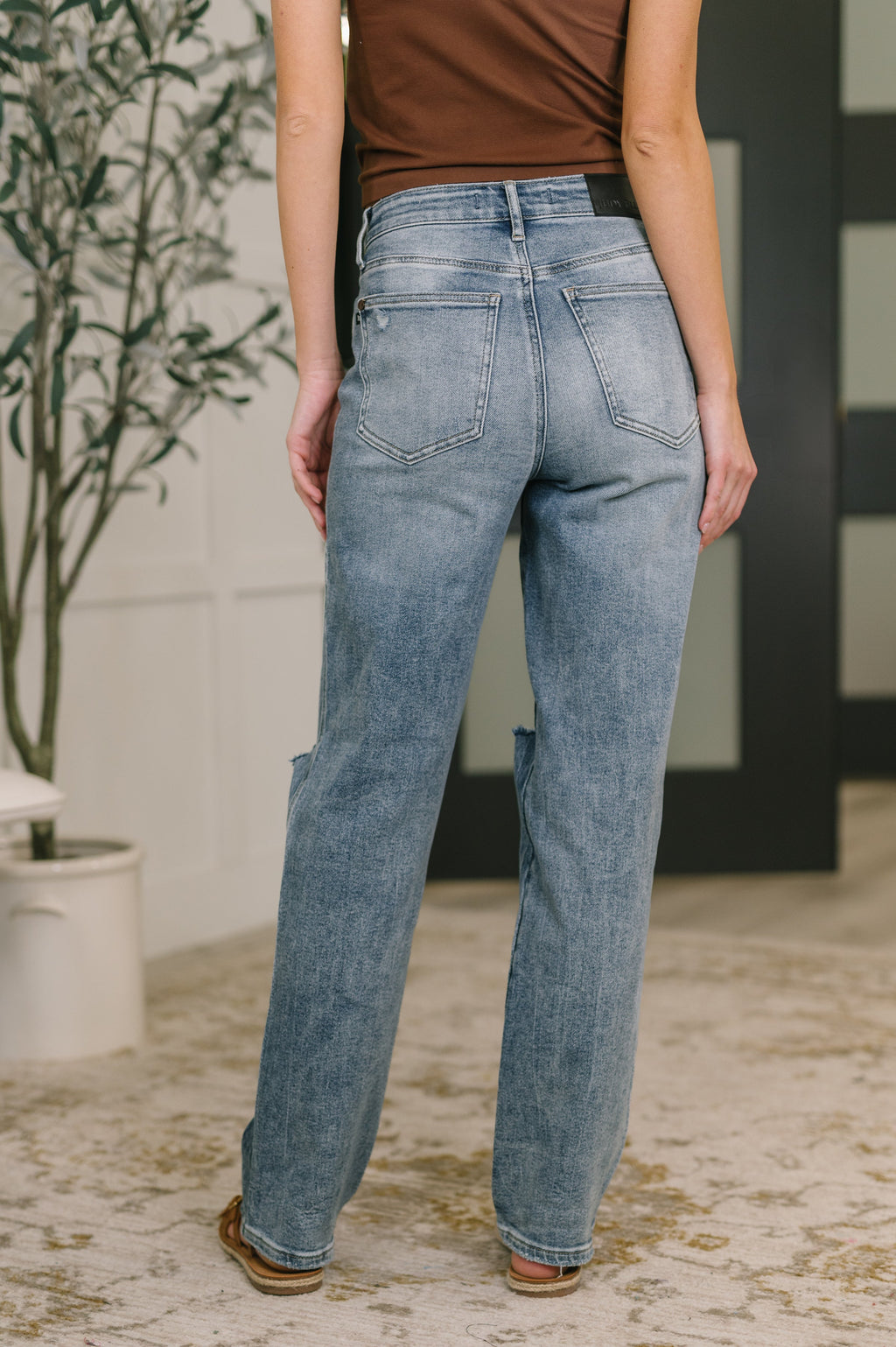 The Flawless Fit Slim Straight Judy Blue Jeans