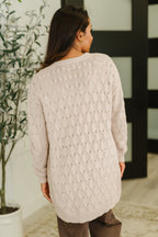The Weekend Wrap Cable Cardigan
