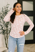 The Literally Obsessed with Me Long Sleeve Top- Mauve