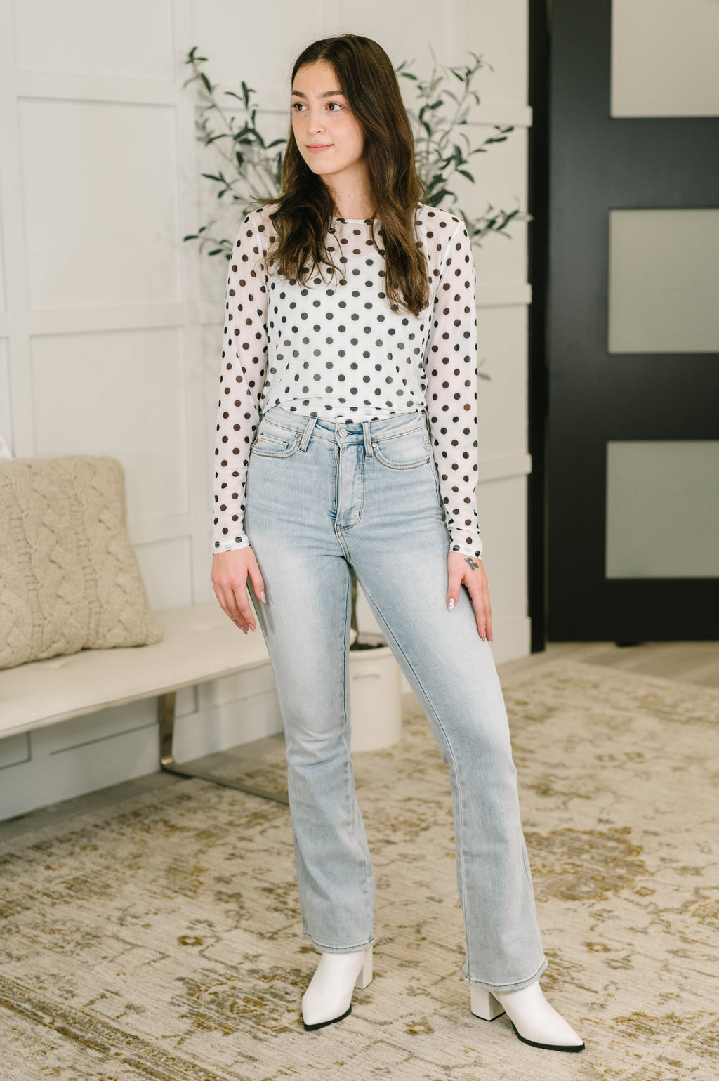 High Waist Tummy Control Bootcut