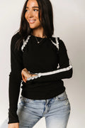 Laced in Love Ampersand Long Sleeve- Black
