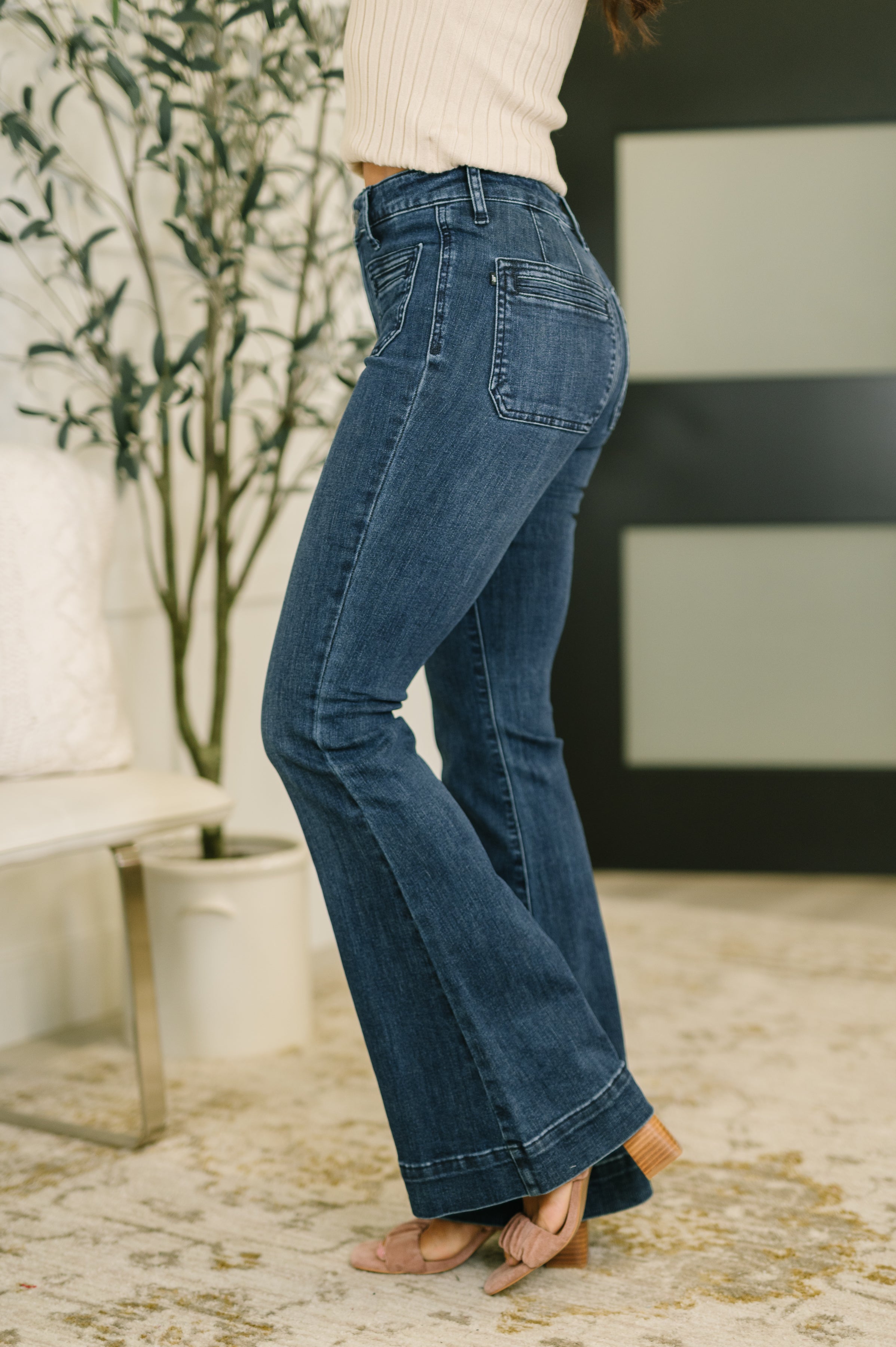 The Backstage Babe Flare Judy Blue Jeans