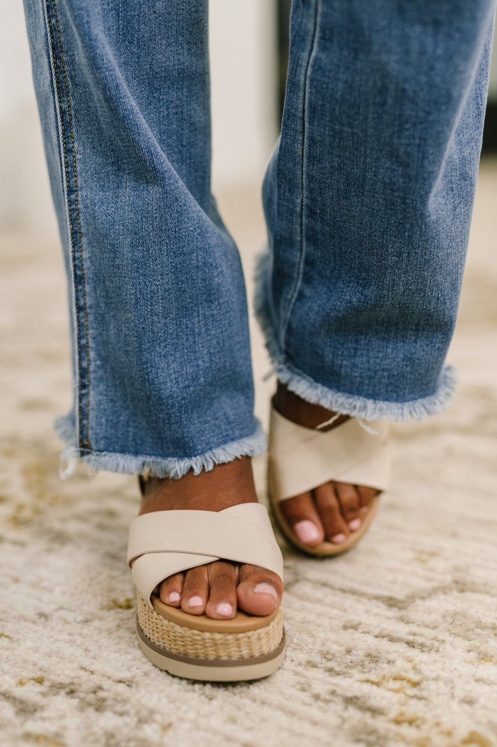 The Perfectly Worn Bootcut Judy Blue Jeans