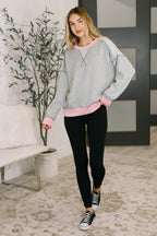 The Relaxed Refinement Pullover - Grey