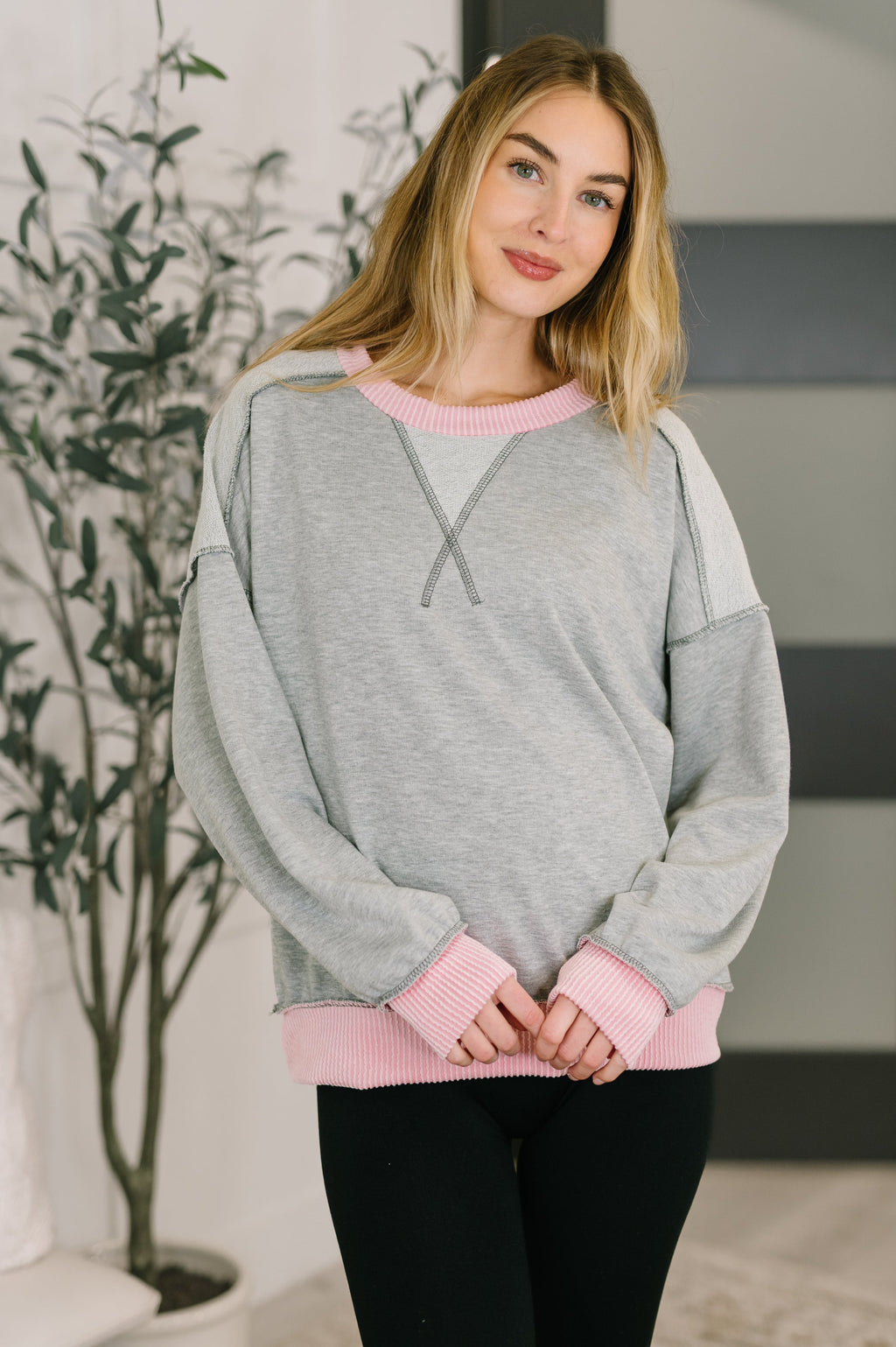 The Relaxed Refinement Pullover - Grey